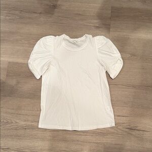 A.L.C. White Short Sleeve Tee